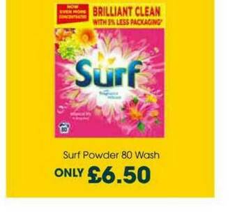 Centra Surf Powder 80 Wash offer