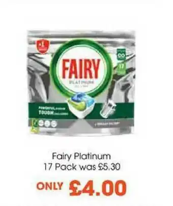 Centra Fairy Platinum 17 Pack offer