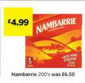SuperValu Nambarrie 200's offer