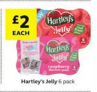 SuperValu Hartley's Jelly 6 Pack offer