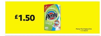 SuperValu Plenty The Original One 1 Roll offer