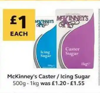SuperValu McKinney's Caster - Icing Sugar 500g - 1Kg offer