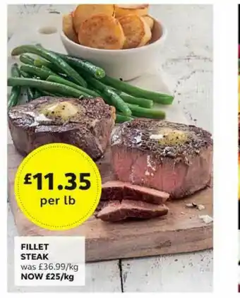 SuperValu Fillet Steak offer