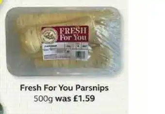 SuperValu Fresh For Your Parsnips 500g offer
