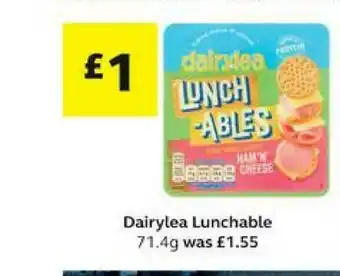 SuperValu Dairylea Lunchable 71.4g offer