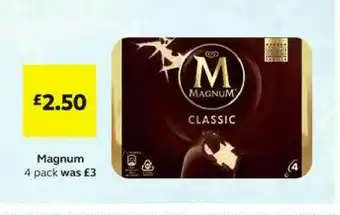 SuperValu Magnum 4 Pack offer
