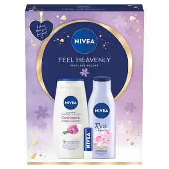 Asda Nivea feel heavenly skincare regime offer