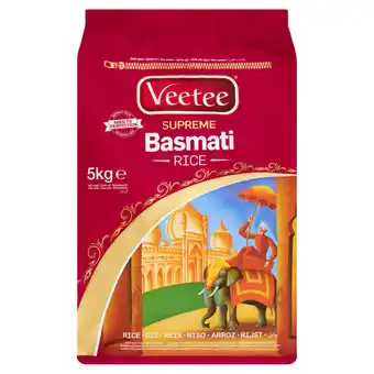 Asda Veetee supreme basmati rice 5kg offer