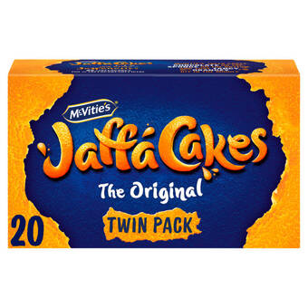 Asda Mcvitie's jaffa cakes original biscuits twin pack 2 x 10 cakes, 220g offer