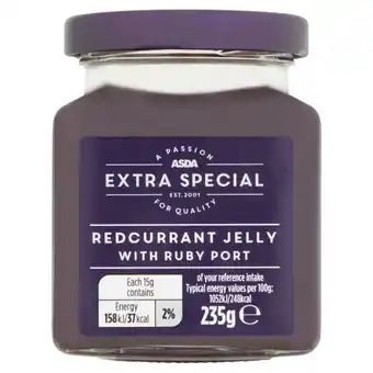 Asda Asda extra special redcurrant jelly with ruby port offer