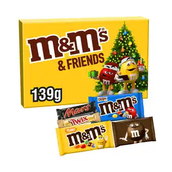 Asda M&m's and friends chocolate medium christmas selection box offer