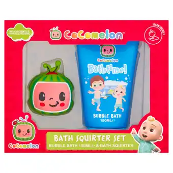 Asda Cocomelon bath squirter set offer