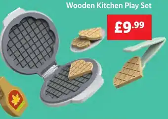 Lidl Wooden Kitchen Play Set offer