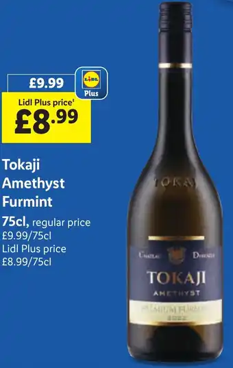 Lidl Tokaji Amethyst Furmint 75cl offer