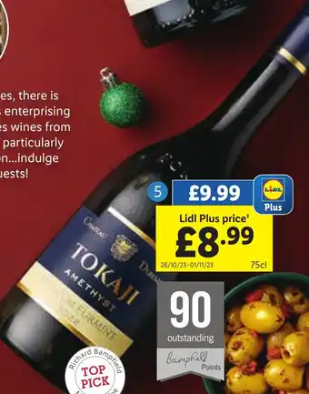 Lidl TOKAJI AMETHYST FURMINT, TOKAJ, 2022 offer