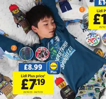 Lidl Lego Kids' Pyjamas offer