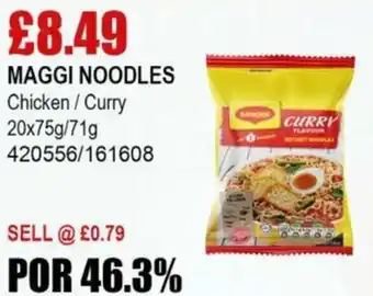Bestway MAGGI NOODLES Chicken / Curry offer