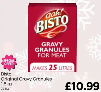Bestway Bisto Original Gravy Granules 1.8kg offer
