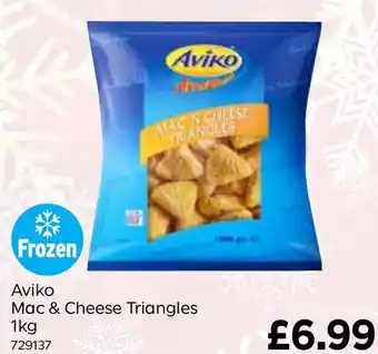Bestway Aviko Mac & Cheese Triangles 1kg offer