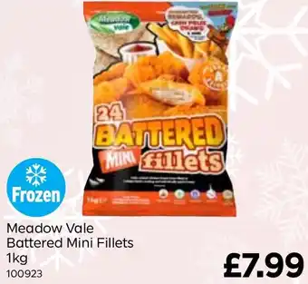 Bestway Meadow Vale Battered Mini Fillets 1kg offer