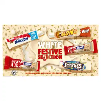 Asda Nestle white festive selection 201g offer