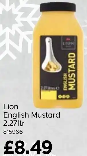 Bestway Lion English Mustard 2.27ltr offer