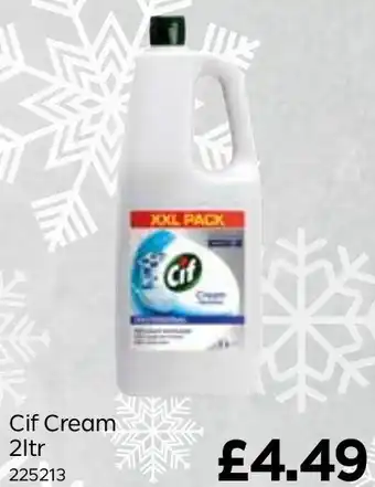 Bestway Cif Cream 2ltr offer