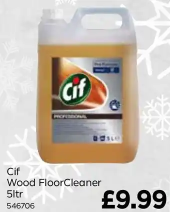 Bestway Cif Wood FloorCleaner 5ltr offer