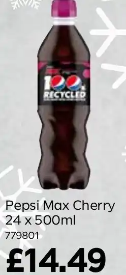 Pepsi Max Cherry 24 x 500ml