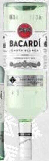 Bestway Bacardi Carta Blanca 1.5ltr offer