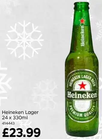 Bestway Heineken Lager 24 x 330ml offer