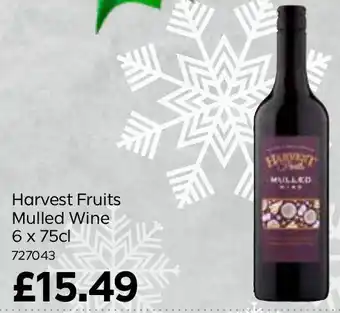 Bestway Harvest Fruits Mulled Wine 6 x 75cl offer