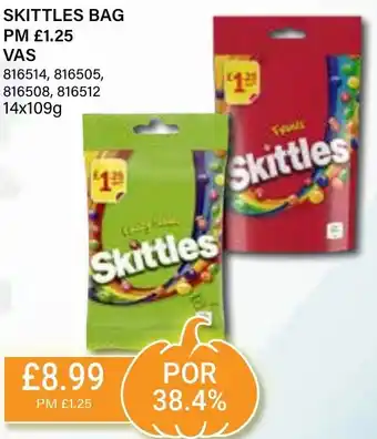 Bestway SKITTLES BAG offer