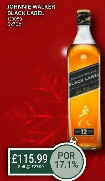 Bestway JOHNNIE WALKER BLACK LABEL offer
