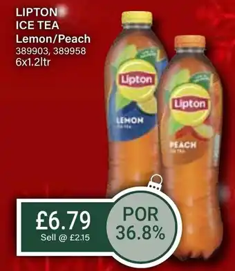 Bestway LIPTON ICE TEA Lemon/Peach offer