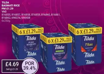 Bestway TILDA BASMATI RICE offer