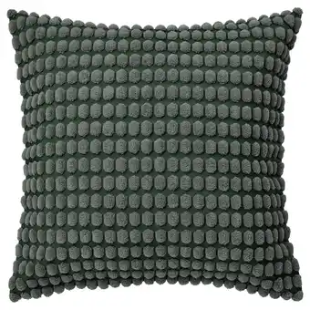 IKEA Svartpoppel cushion cover, grey-green, 50x50 cm offer