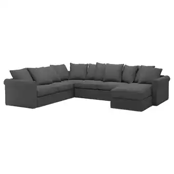 IKEA Grönlid cvr crnr sofa-bed 5-seat w chs lng, tallmyra medium grey offer