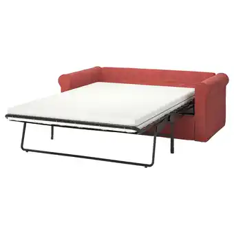 IKEA Grönlid 2-seat sofa-bed, tallmyra light red offer