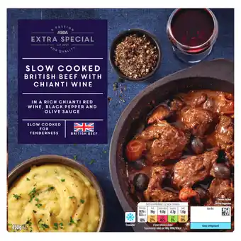 Asda Asda extra special asda extra special slow cooked british beef with chianti wine offer