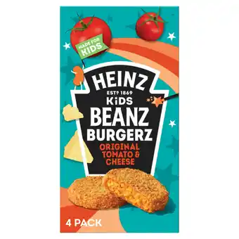 Asda Heinz kids 4 beanz burgerz original tomato & cheese 200g offer