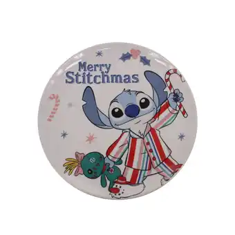 Asda George home stitch christmas pudding dinner plate - set of 4 offer