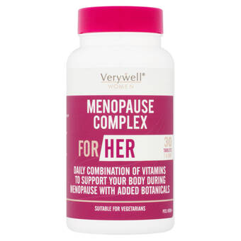 Asda Verywell menopause complex for her 30 tablets 1 a day offer