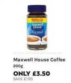 Mace Maxwell House Coffee offer
