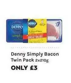 Denny Simply Bacon Twing Pack 2