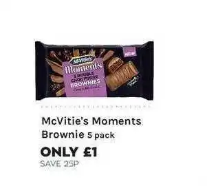Mace Mcvitie's Moments Brownie offer