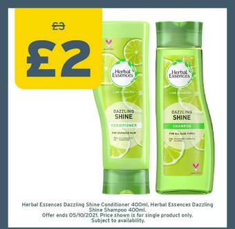 Herbal Essences Dazzling Shine Conditioner Herbal Essences Dazzling Shine Shampoo