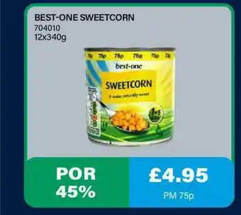 Bestway Best-One Sweetcorn offer
