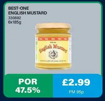 Bestway Best-One English Mustard offer