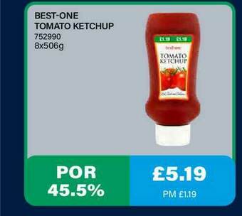 Bestway Best-One Tomato Ketchup offer